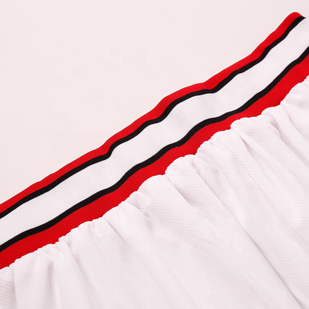 National Apparels High Quality Custom Made Basketball Shorts For Mens Cropped Fit Polyester Plain Sublimation Shorts For Mens